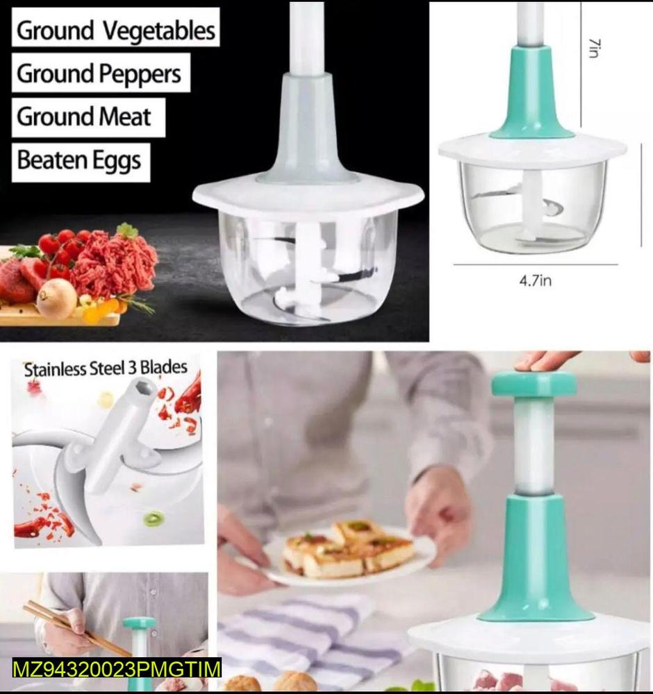 Multifunctional Push chopper and Grinder