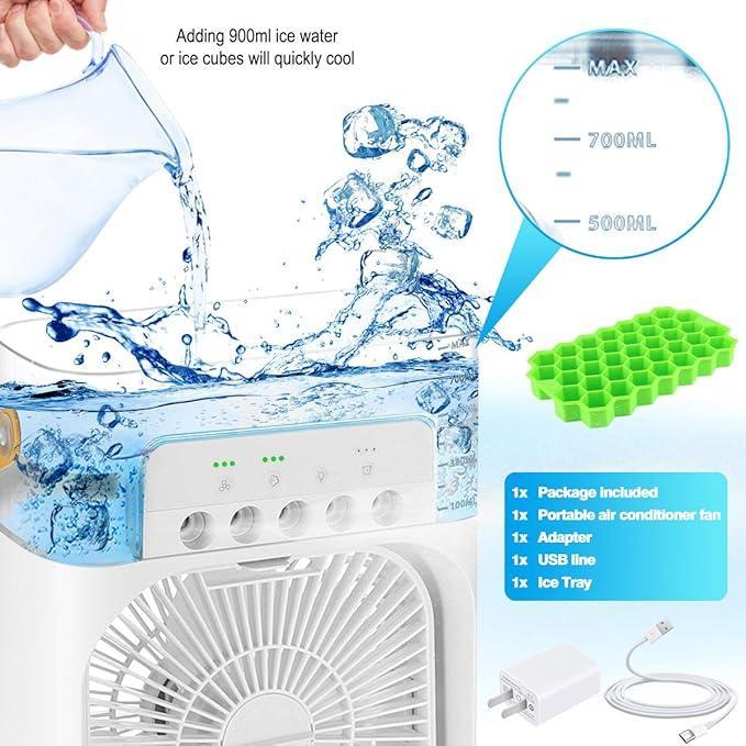 Mini Air Cooler-Versatic,Efficient Cooling for Any Space